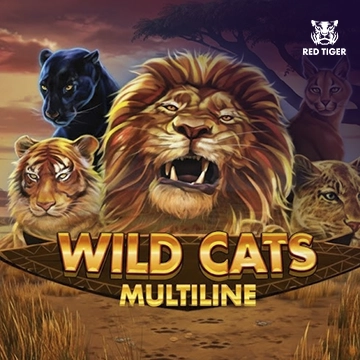 Redtiger : Wild Cats Multiline - XTRAPLAY88