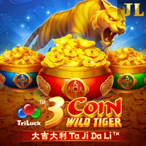 Jili : 3 Coin Wild Tiger - XTRAPLAY88