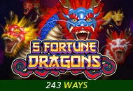 Spadegaming : 5 Fortune Dragons - XTRAPLAY88